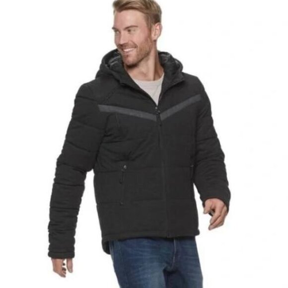 New Be Boundless Thermo Lock Water Resistant Full-Zip Hooded Big Jacket XXL Men - Picture 1 of 13